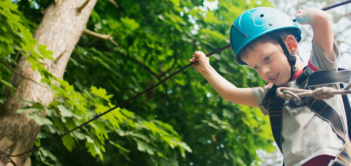 Скидка 40% на прохождение трасс в веревочных парках компании «Активна  країна» від Pokupon